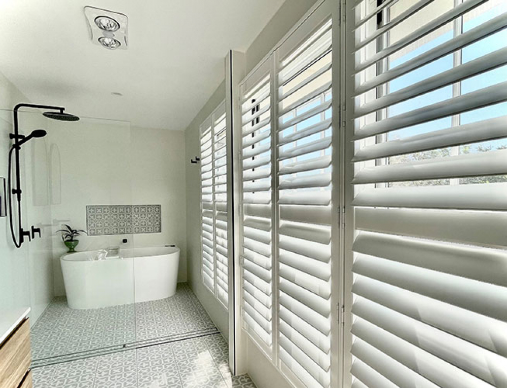 Shaped Plantation PVC Shutters Bell's Shutters Awnings Blinds — free download